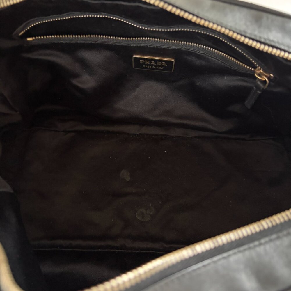 Vintage Prada Vitello Box Bauletto Bag - Picture 12 of 13